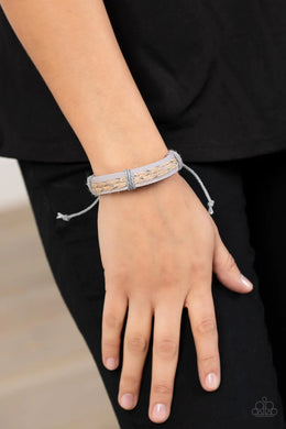 Guided Expedition Purple Pull-Tie Urban Bracelet Paparazzi Accessories