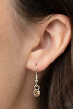 Load image into Gallery viewer, Gritty Go-Getter Brown Rhinestone Necklace Paparazzi Accessories