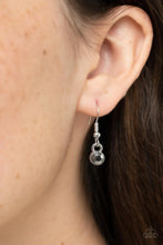 Load image into Gallery viewer, Gritty Go-Getter Silver Rhinestone Necklace Paparazzi Accessories