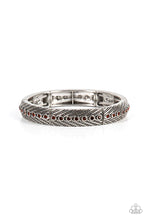 Load image into Gallery viewer, Risk Taking Twinkle Brown Rhinestone Stretchy Bracelet Paparazzi Accessories