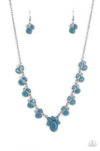 Load image into Gallery viewer, Fairytale Forte Blue Rhinestone Necklace Paparazzi Accessories