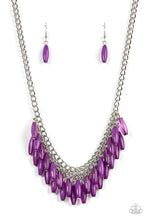 Load image into Gallery viewer, Beach House Hustle Purple Necklace Paparazzi Accessories