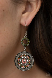 fishhook,multi,Meadow Mantra Multi Earring