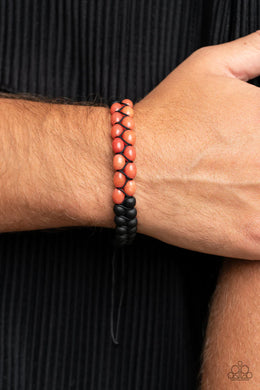 Just Play Cool Orange Urban Bracelet Paparazzi Accessories
