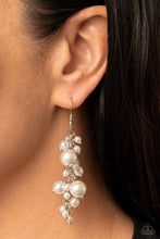 Load image into Gallery viewer, The Rumors Are True White Pearl Earrings Paparazzi Accessories