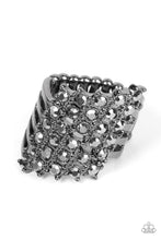 Load image into Gallery viewer, Slanted Smolder - Black Paparazzi Accessories