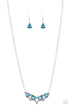 Load image into Gallery viewer, Pyramid Prowl Multi Oil Spill Rhinestone Necklace Paparazzi Accessories