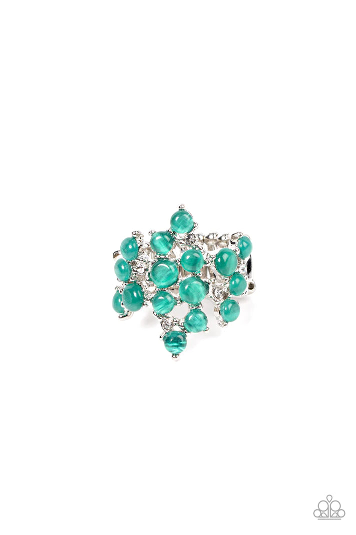 Seeing Eye to Cat's Eye Green Ring