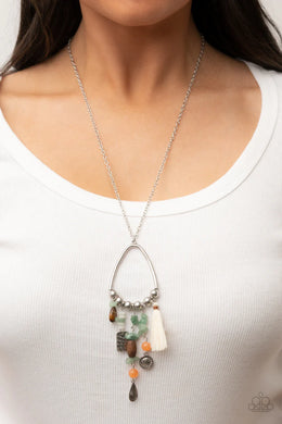Listen To Your Soul Green Necklace Paparazzi Accessories