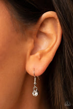 Load image into Gallery viewer, Taken With Twinkle Pink Rhinestone Heart Necklace Paparazzi Accessories