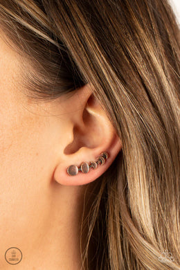 Its Just A Phase Copper Ear Crawler Post Earring Paparazzi Accessories