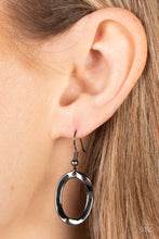 Load image into Gallery viewer, Ive Got the Power Black Gunmetal Necklace Paparazzi Accessories