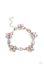Load image into Gallery viewer, Colorful Captivation Orange Rhinestone Bracelet Paparazzi Accessories