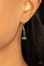Load image into Gallery viewer, Tranquil Tidings Green Stone Necklace Paparazzi Accessories