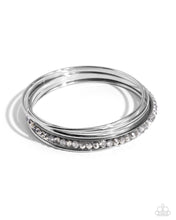 Load image into Gallery viewer, Prismatic Pizazz - Silver Paparazzi Accessories