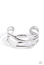 Load image into Gallery viewer, Line It Up - White Paparazzi Accessories
