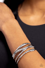 Load image into Gallery viewer, Line It Up - White Paparazzi Accessories