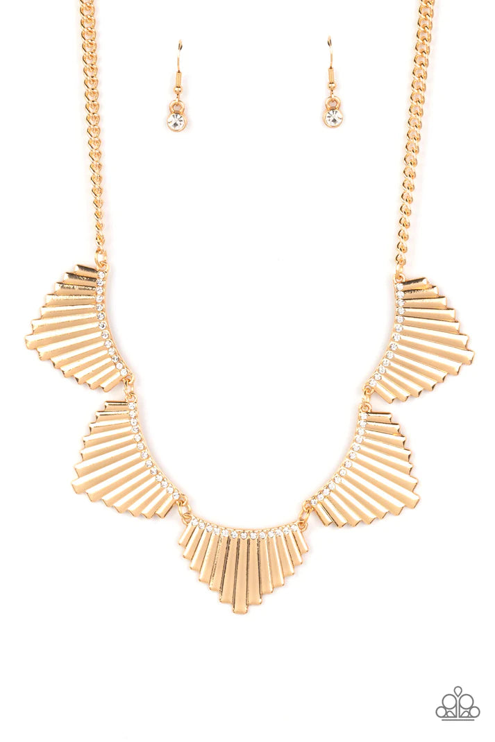 Mane Street Gold Necklace Paparazzi Accessories