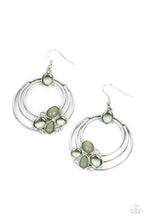 Load image into Gallery viewer, Dreamy Dewdrops Green Earrings Paparazzi Accessories