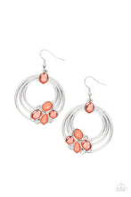 Load image into Gallery viewer, Dreamy Dewdrops Orange Earrings Paparazzi Accessories