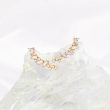 Load image into Gallery viewer, Stay Magical Gold Ear Crawler Post Earrings Paparazzi Accessories