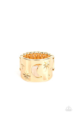 Lunar Levels Gold Ring