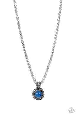 Pendant Dreams Blue Necklace Paparazzi Accessories