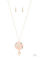 Load image into Gallery viewer, Boom and COMBUST Rose Gold Lanyard Paparazzi Accessories
