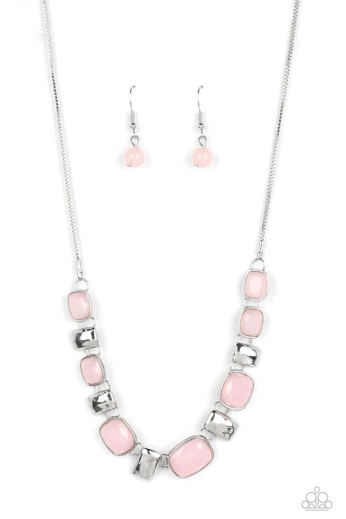 Polished Parade Pink Necklace Paparazzi Accessories