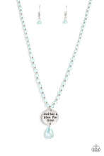 Load image into Gallery viewer, Priceless Plan Blue Necklace Paparazzi Accessories
