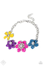 Load image into Gallery viewer, Flower Patch Fantasy Multi Floral Bracelet Paparazzi Accessories