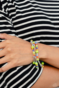 fashion fix,fishhook,multi,short necklace,stretchy,wide back,Sunset Sightings Complete Trend Blend 1123