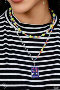 fashion fix,fishhook,multi,short necklace,stretchy,wide back,Sunset Sightings Complete Trend Blend 1123
