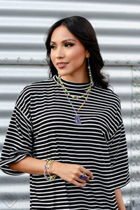 fashion fix,fishhook,multi,short necklace,stretchy,wide back,Sunset Sightings Complete Trend Blend 1123