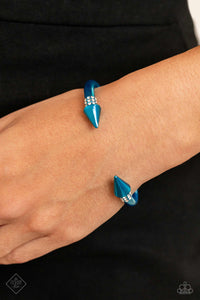 blue,cuff,fashion fix,hoops,short necklace,stretchy,Magnificent Musings Complete Trend Blend 1223