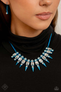 blue,cuff,fashion fix,hoops,short necklace,stretchy,Magnificent Musings Complete Trend Blend 1223