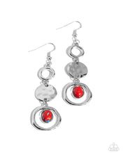 Load image into Gallery viewer, Marble Montage - Red Paparazzi Accessories