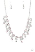Load image into Gallery viewer, Garden Princess Pink Pearl Necklace Paparazzi Acessories