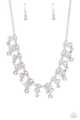 Garden Princess Pink Pearl Necklace Paparazzi Acessories