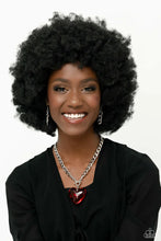 Load image into Gallery viewer, Glassy Hero Red Heart Necklace Paparazzi Accessories