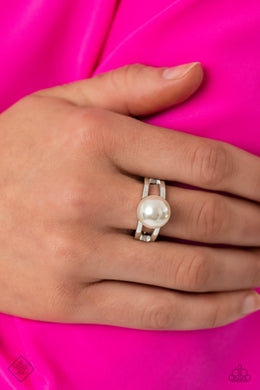 All American Pearl White Ring Paparazzi Accessories