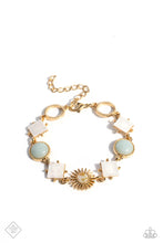 Load image into Gallery viewer, Sunburst Splendor Gold Bracelet Paparazzi Accessories