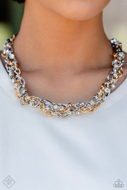 Totally Two-Toned Multi Necklace Vivacious Bombshell Bling, LLC, Jenny and James Davison