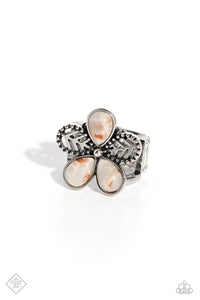 blue,floral,stone,wide back,Free Spirited Formal Blue Stone Ring