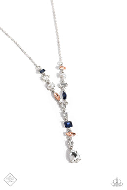 Dreamy Dowry Multi Rhinestone Pearl Necklace Paparazzi Accessories