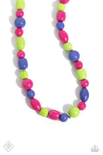 Load image into Gallery viewer, Perfectly Poppin Pink Necklace Paparazzi Accessories