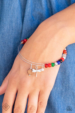 A Need for BEADS Red Bangle Bracelet Paparazzi Accessories