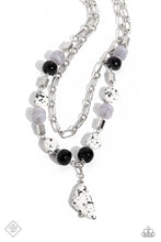 Load image into Gallery viewer, High-End Habitat Black Stone Necklace Paparazzi Acessories