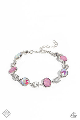 Ethereal Empathy Multi Rhinestone Bracelet Paparazzi Accessories