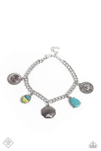 Load image into Gallery viewer, Nimble Nomad Blue Bracelet Paparazzi Accessories